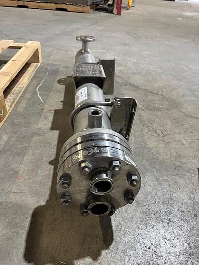 Used Used Yula Stainless Steel Dual Service Heat Exchanger, Model WCV-6AA-33AAS