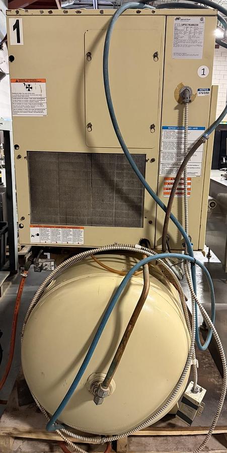 Used Used Ingersoll Rand Air Compressor with Air Dryer, Model UP6-15CTAS-150 W