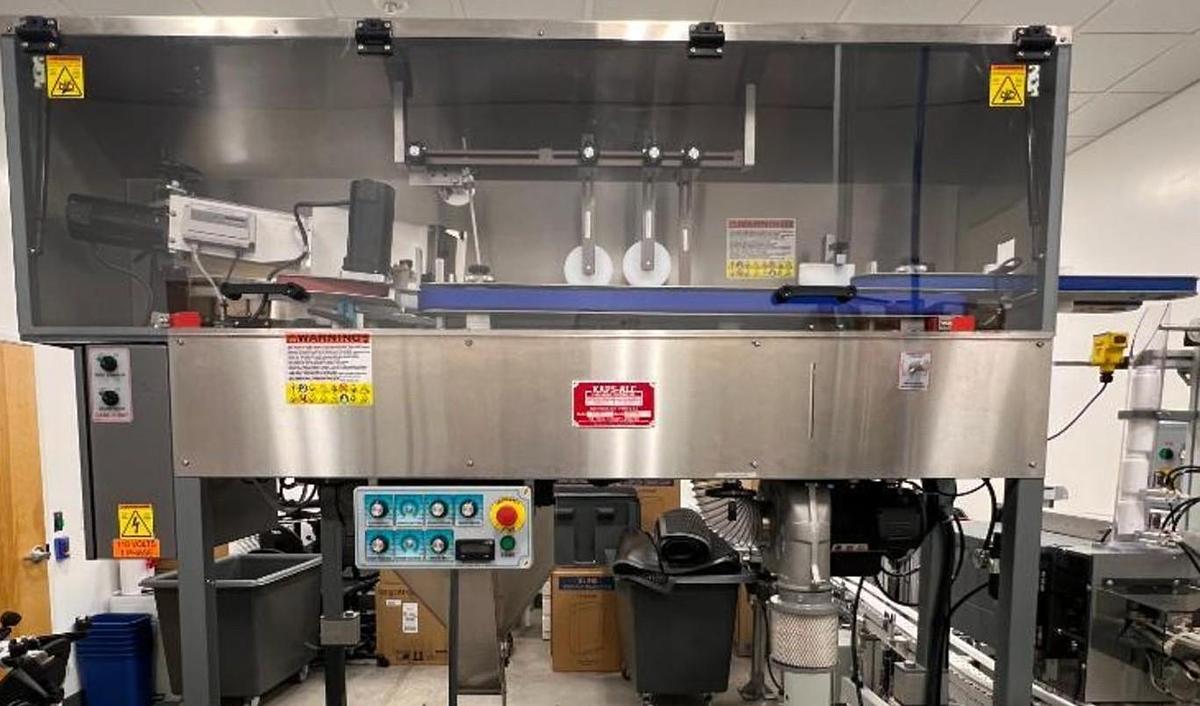 Used Used Kaps All Automatic Bottle Unscrambler, Model AU3-C