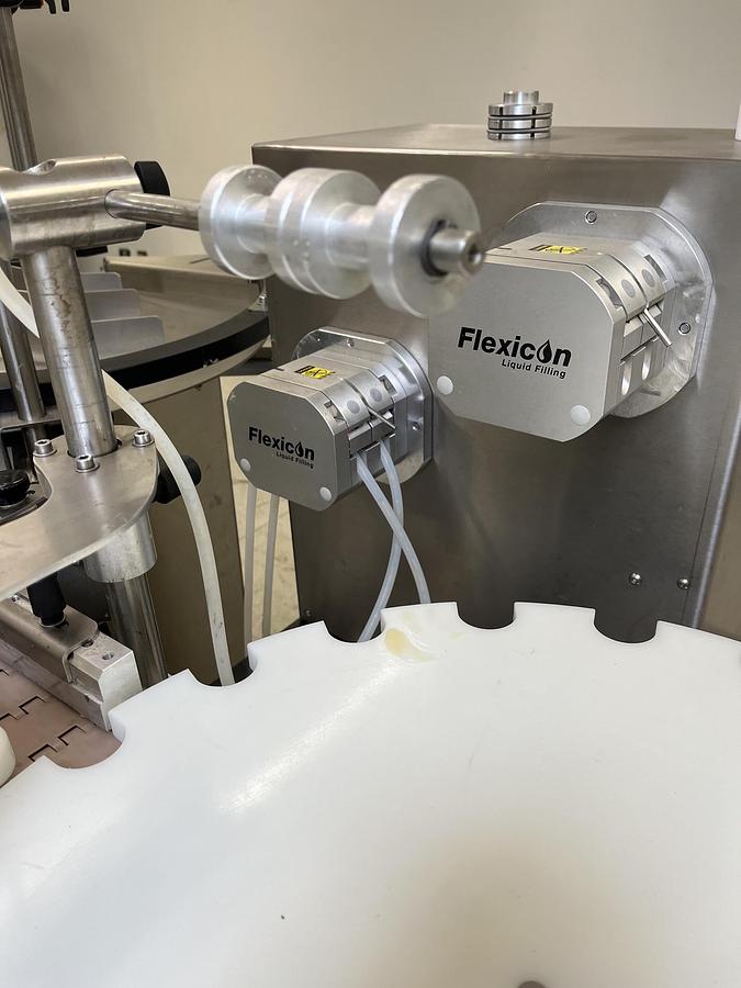Used Used CDA E-FILL Automatic Liquid Filling and Packaging Line, Model E-FILL