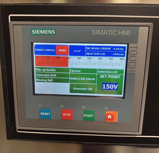 Used 1 Used Weighpack Induction Sealer, Model Valtara.