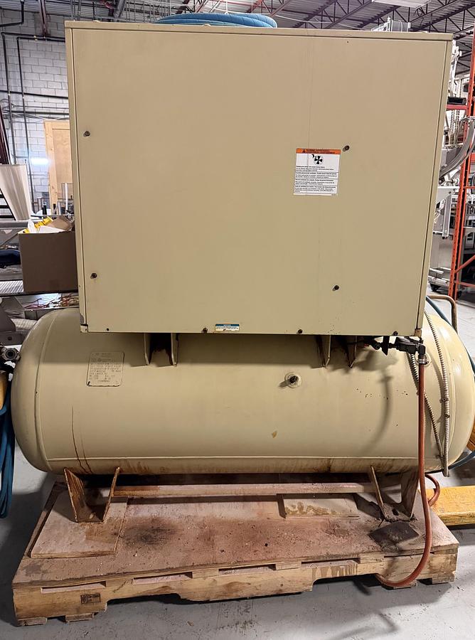Used Used Ingersoll Rand Air Compressor with Air Dryer, Model UP6-15CTAS-150 W