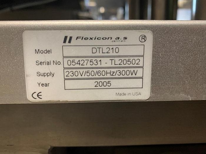 Used Used Flexicon FMB 210 Fully Automatic Liquid Vial Filler, Stopper and Capping Machine with Tray Loader