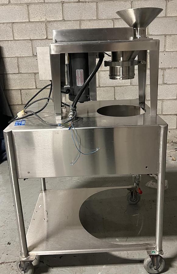 Used Used Stainless Steel Quadro Comil (Overdriven) Size Reduction Conical Mill, Model 197-S