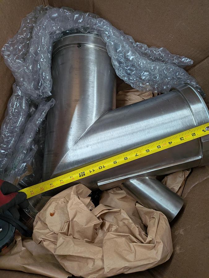 Used Used CapPlus 1 Cu Ft Stainless Steel Twin Shell Blender, Model CANT-V-BLEND