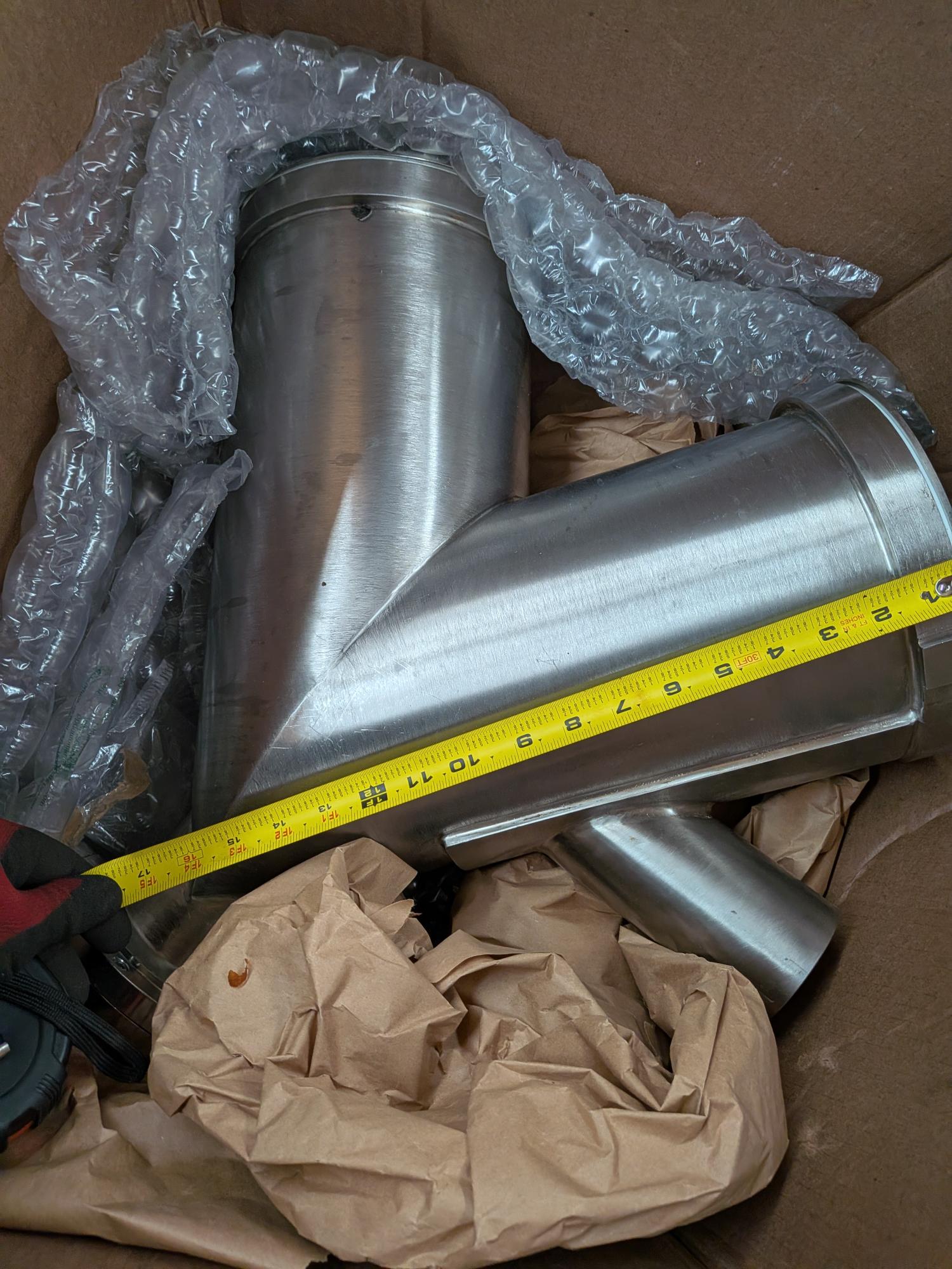 Used Used CapPlus 1 Cu Ft Stainless Steel Twin Shell Blender, Model CANT-V-BLEND