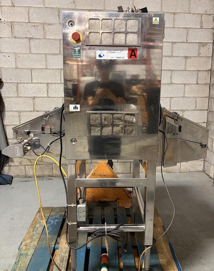 Used Used Antrisu Stainless Steel Inline X-Ray Inspection System, Model KDF405ACWH