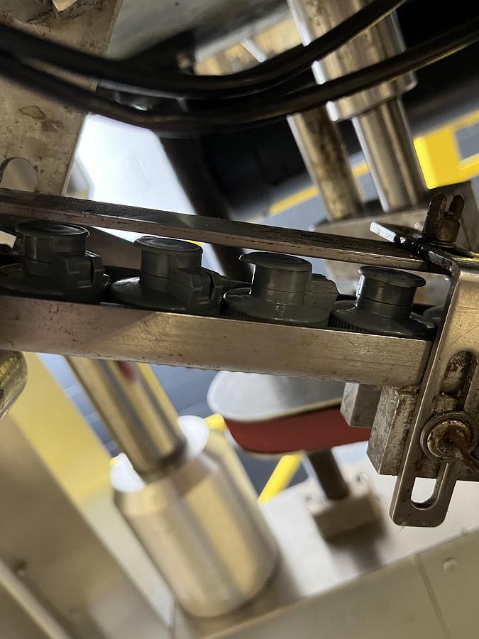 Used Used Kaps-All Automatic Inline Quill Capper, Model A-2