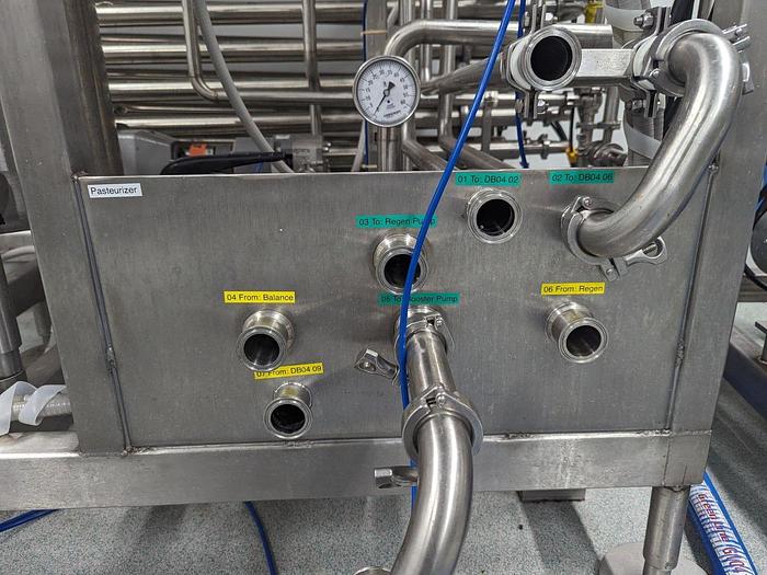 Used Used Good Nature HTST Flash Pasteurizer, Model FPXT-264
