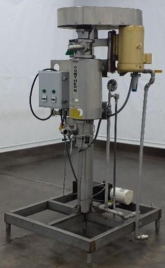 Used Used Alfa Laval 6 x 3 Stainless Steel Vertical Scraped Surface Heat Exchanger, Model Contherm