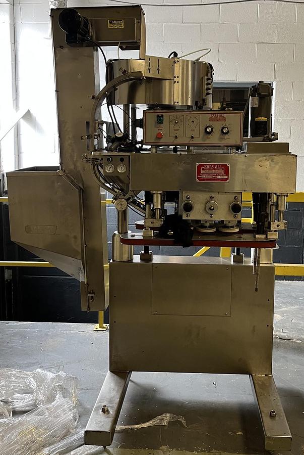 Used Used Kaps-All Automatic Inline Quill Capper, Model A-2