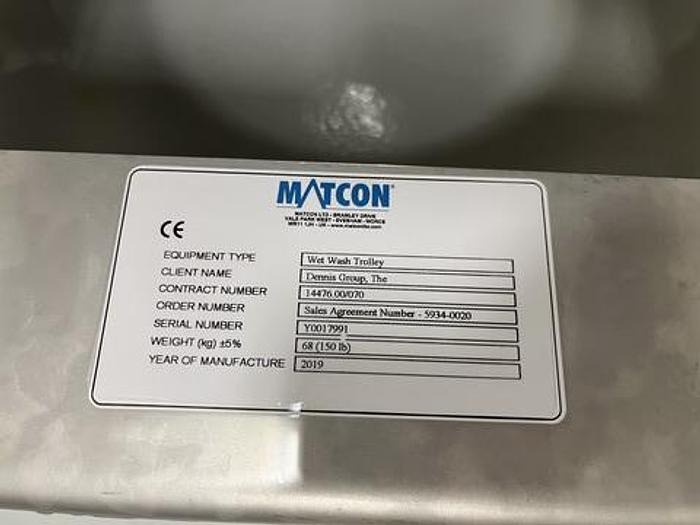 Used Used Matcon Single Pedestal IBC Blending System for Powders