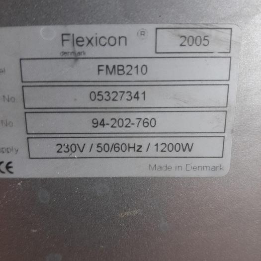 Used Used Flexicon FMB 210 Fully Automatic Liquid Vial Filler, Stopper and Capping Machine with Tray Loader