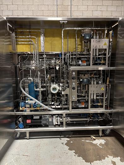 Used Used Microthermics UHT/HTST Lab 25 DIPW Direct Steam Pasteurizing System