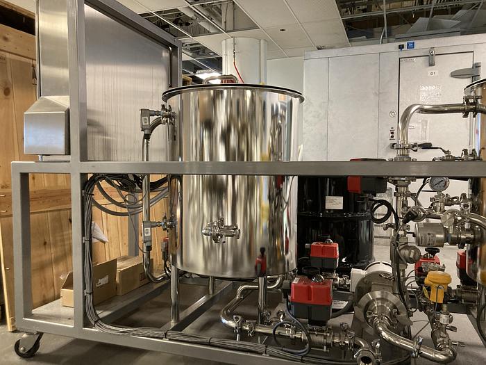 New Aquaclear Stainless Steel CIP (Clean In Place) Skid