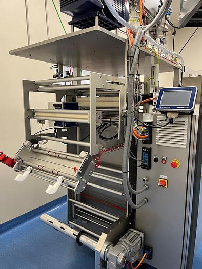 Used Used Wolf Stainless Steel Vertical Form Fill Seal Machine, Model VCP-250