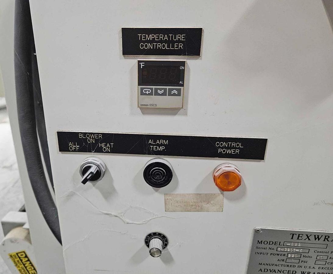 Used Used Texwrap Heat Tunnel, Model T-822