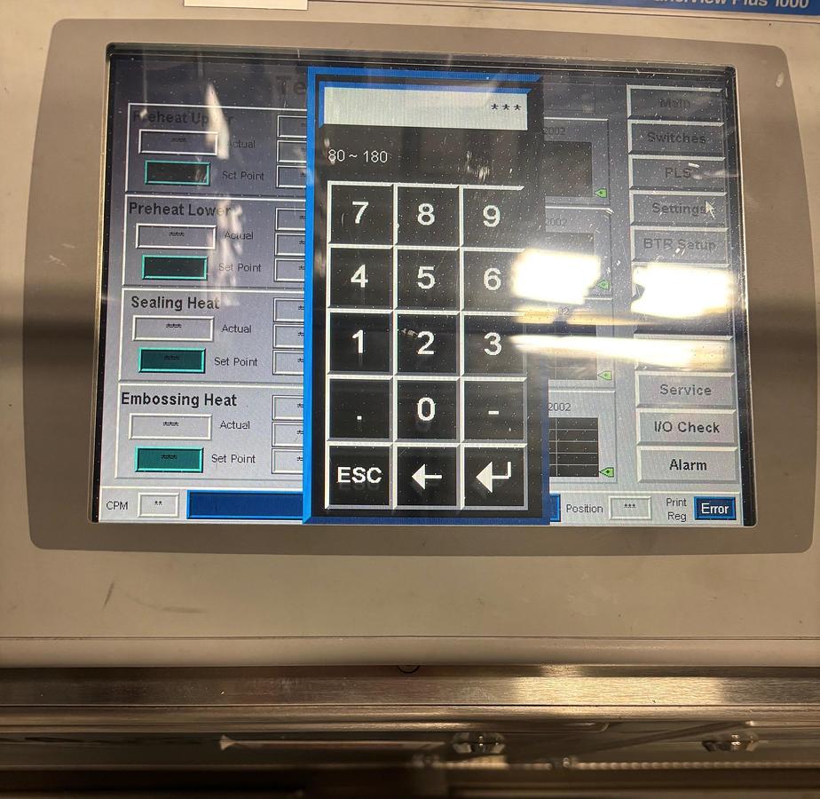 Used Used Klockner Automatic Blister Machine, Model EAS