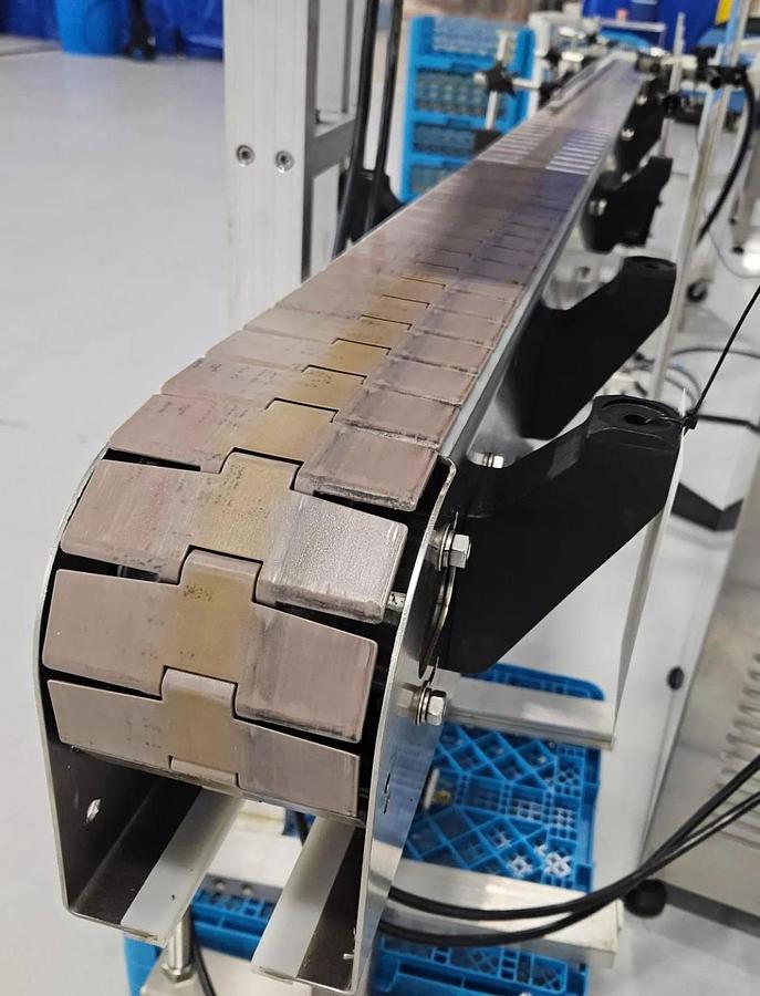 Used Used E-PAK 10 Long Stainless Steel Motorized Conveyor