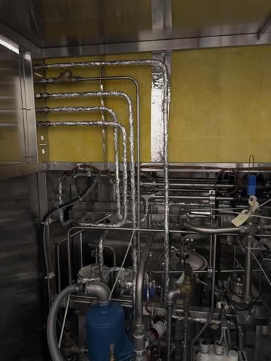 Used Used Microthermics UHT/HTST Lab 25 DIPW Direct Steam Pasteurizing System