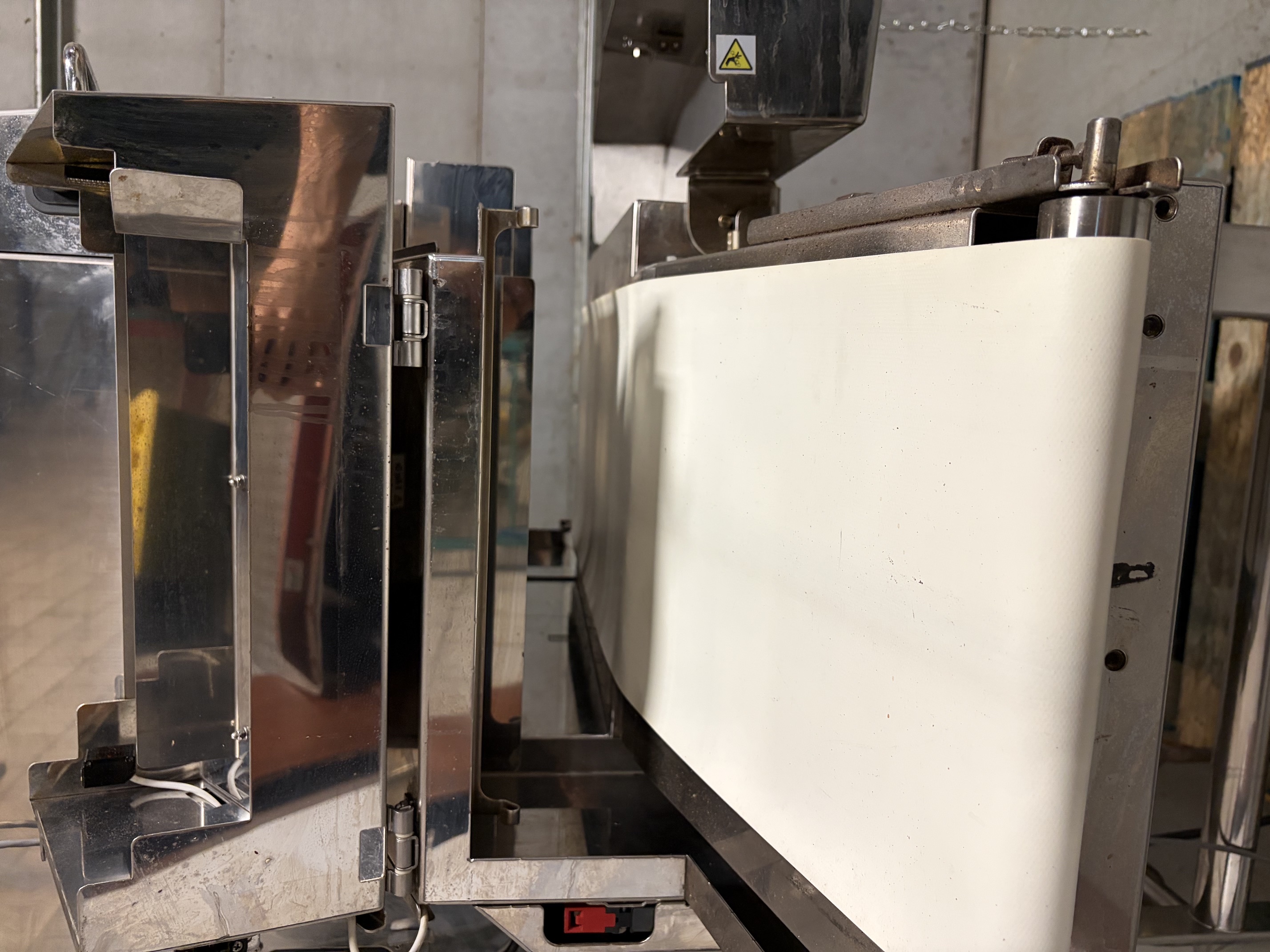 Used Used Antrisu Stainless Steel Inline X-Ray Inspection System, Model KDF405ACWH