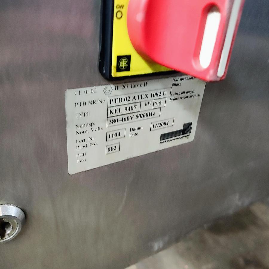 Used Used Gericke Comil Particle Size Reduction Machine “Nibbler”, Model GCN 300