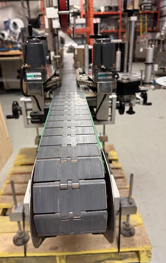 Used Used JDA Stainless Steel Automatic Pressure Sensitive Wraparound Labeler, Model Pro-Label