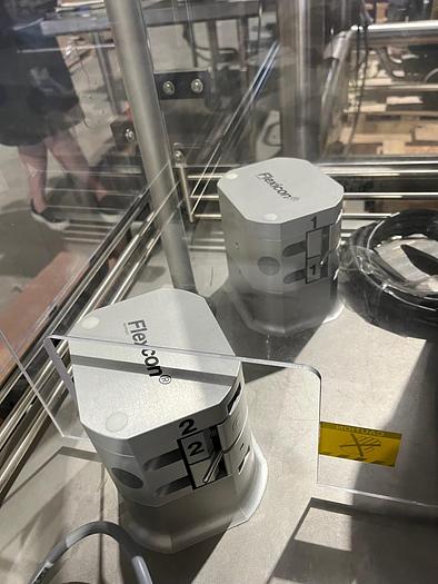 Used Used Flexicon FMB 210 Fully Automatic Liquid Vial Filler, Stopper and Capping Machine with Tray Loader