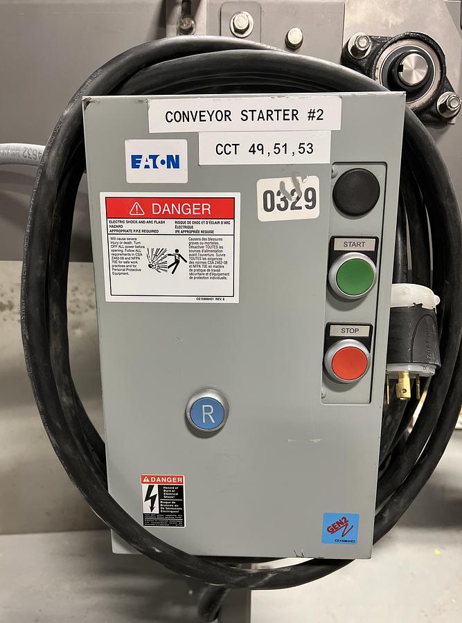 Used Used 9’ Long Stainless Steel Conveyor