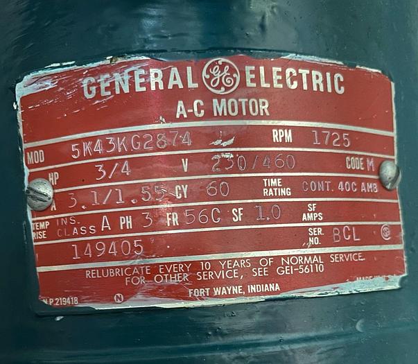 Used Used Patterson Kelley 2 Cu Ft  Stainless Steel Twin Shell Blender with Liquids/Solids Bar