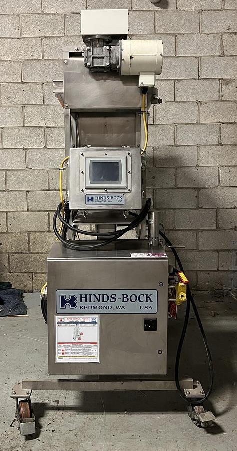Used Used Hinds Bock Stainless Steel Single Head Servo Driven Pump Filler, Model SP-01