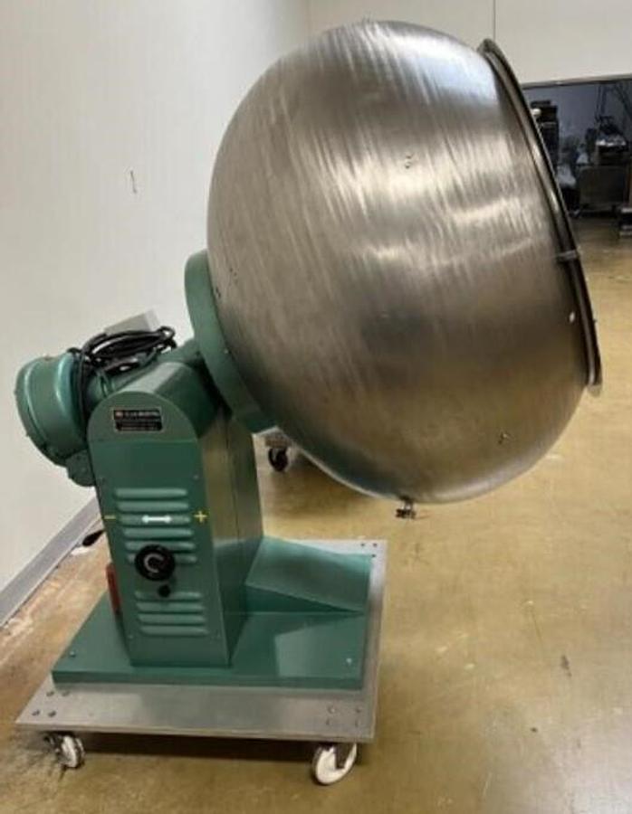 Used Used C. La Mastra 48” Diameter Stainless Steel Round Coating Pan