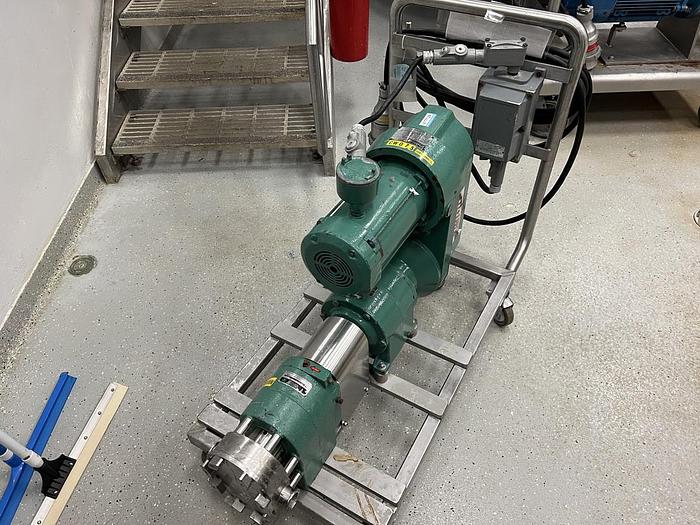 Used Used Tri-Clover Positive Displacement Pump