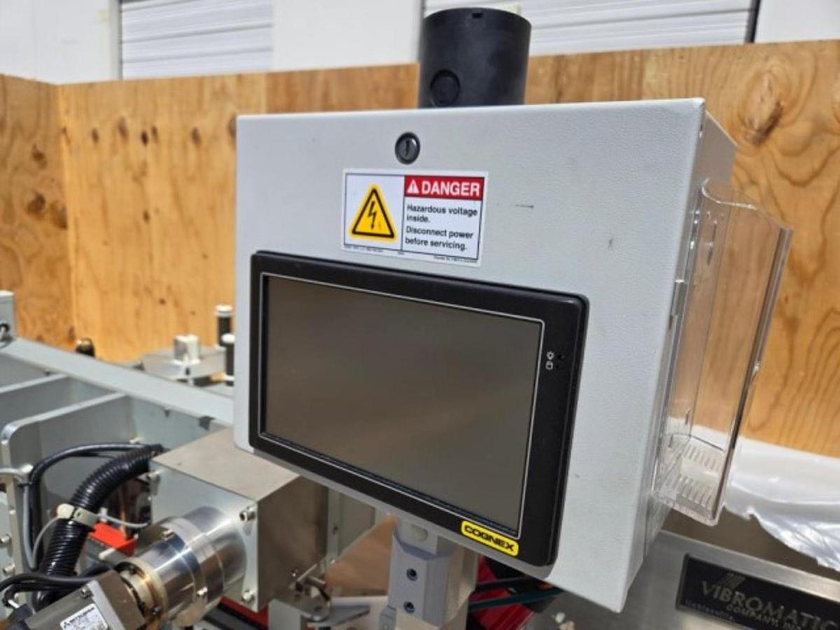 Used Used LSI Automatic Pressure Sensitive Front and Back Labeler, Model 1600