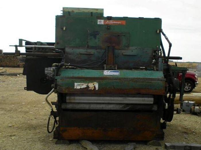 Used SCHURMAN 8" x 66" COMBINATION EDGER