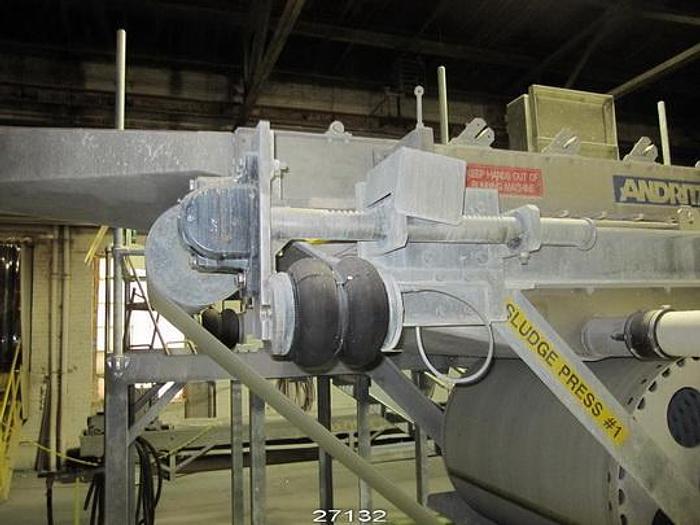 Used Andritz CPF1.0SMX-58-LP9506 Twin Wire Belt Press With Gravity Table, 1 Meter, Includes Variable Speed Drives, Plc And Conveyors, Construction Is Hot Dipped Galvenized #27132