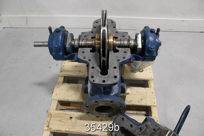 Used Allis Chalmers Type S 3x4x15 Double Suction Pump, 14.5" Impeller #35429