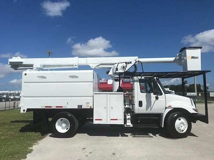 Used 2009 International 4300 Altec LRV-56 61ft Forestry Bucket Truck - C05185