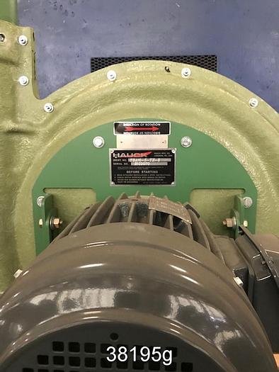 Unused Hauck TBA16-5-TX-3 Blower, With Teco 7.5Hp AC Motor #38195