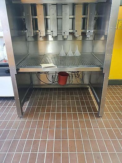 Used Wibojekt TGRJE 150/110 , Chemikalien umfüllplatz , Bj 2013 , Weiss GWE ,WIBO