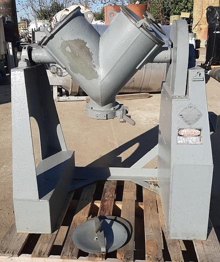 Used Mixer, V-Type, 1 CF, S/st, PK, 500 #/CF #S744369