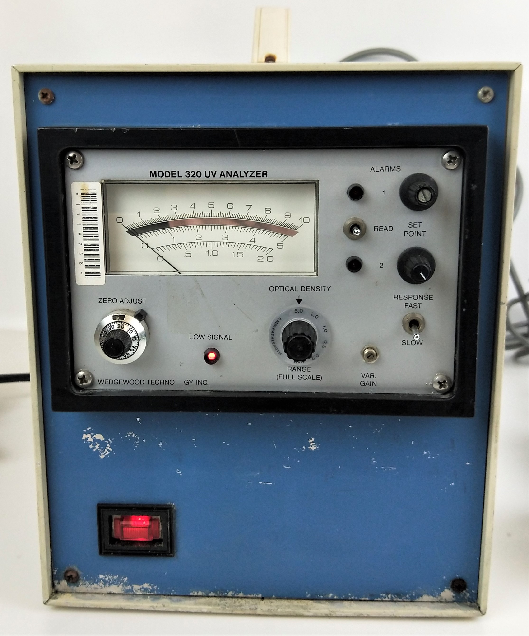 Used Wedgewood 320 UV AI Analyzer with Cell