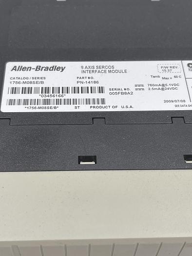Used Allen-Bradley 1756-M08SE/B