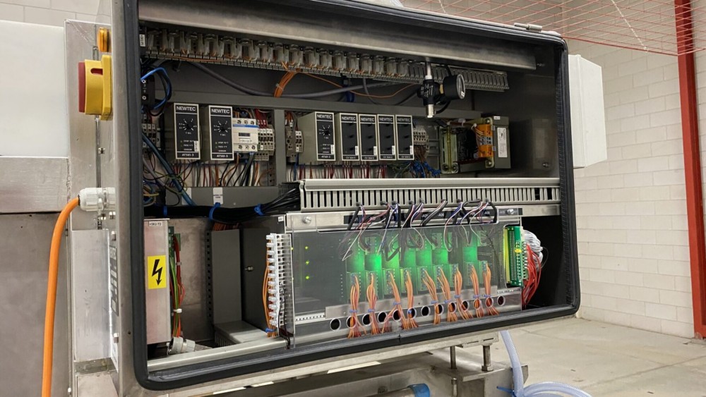 Used Newtec 9 head lineair weigher