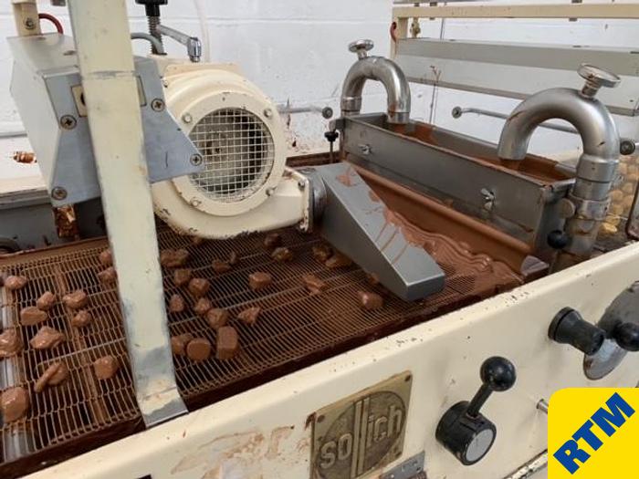 Used Chocolate Enrobing Line