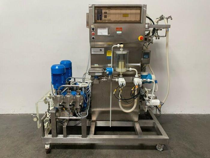 Used Amersham 1410 BioProcess System, Chromatography Skid 208V