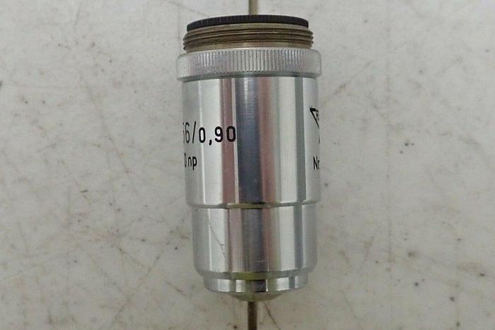 Used Reichert Austria 400668 Fluor 56/0.90 90/0 np Microscope Objective