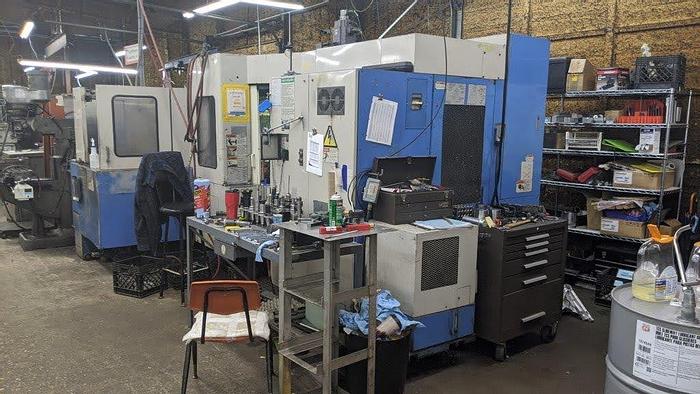 Used 1991 MAZAK Mazak H400N 3 Axis Horizontal Mill
