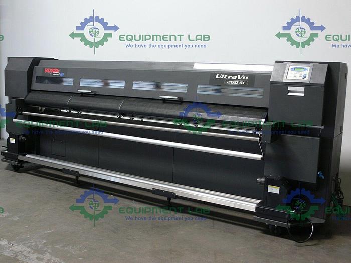 Used VUTEK Ultra Vu 260 SC Wide Format CMYK 6 Color Solvent Printer