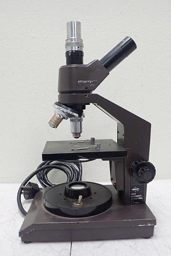 Used Swift Instruments International Series COLLEGIATE 400 Microscope w/ 3 Objectives
